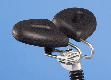 Ergonomic bicycle seats for men and women